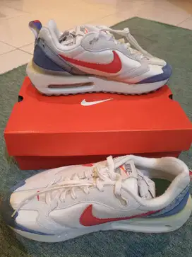 Sepatu Nike Air Max Dawn | Shoes Coconut Milk/Track Red-Fossil