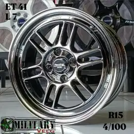 Enkei RPF1 FACE2 R15 Blackchrome