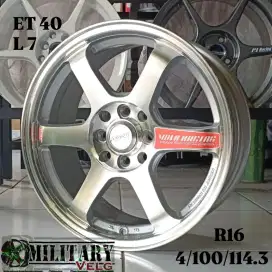 TE37 SL R16 Silverpolish &Blackglossy polish