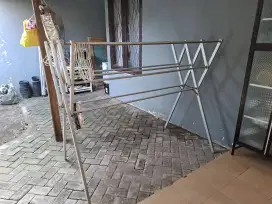 Jemuran pakaian besar dan kecil aloy