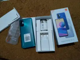 Redmi note 10 5G ram 8/128 gb second fullset ori