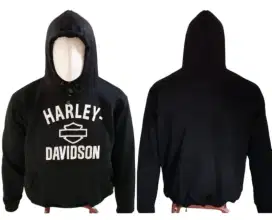 Sweater hoodie harley davidson black dan grey