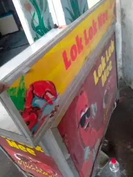 Booth portable bekas