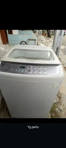 Mesin cuci 1 tabung merek samsung