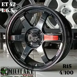 TE37 SL R15 Blackglossy