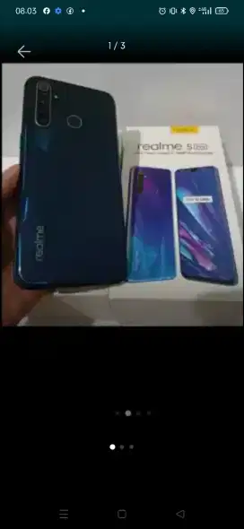 Di jual hp realme 5 pro ram 8 fulset