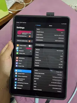 Apple Ipad Pro 10.5 inch (2017) 256 gb wifi+cellular plus apple pencil
