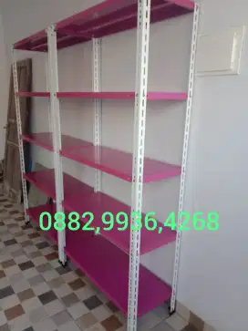RAK BESI SIKU LUBANG SIAP KIRIM DAN COD