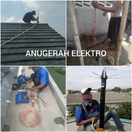 Paket Pasang Anti Petir Penangkal Petir