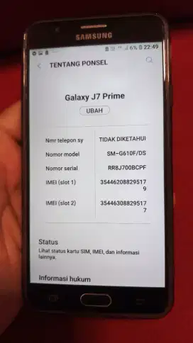 Hp samsung j7 prime