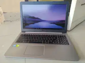 Asus core i7 gaming ram 12gb ssd 256gb nvidia 8gb FHD backlit siappake