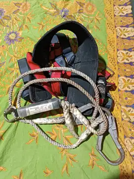 Jual Full Body Harness Dan Double Lanyard