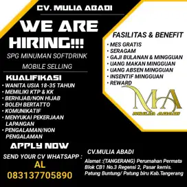 LOWONGAN PEKERJAAN 5 ORANG TERCEPAT