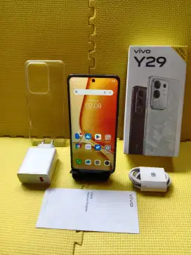 Hp Vivo y29 6/128GB 
Garangsi 10/06/2026 FOR SALE!!