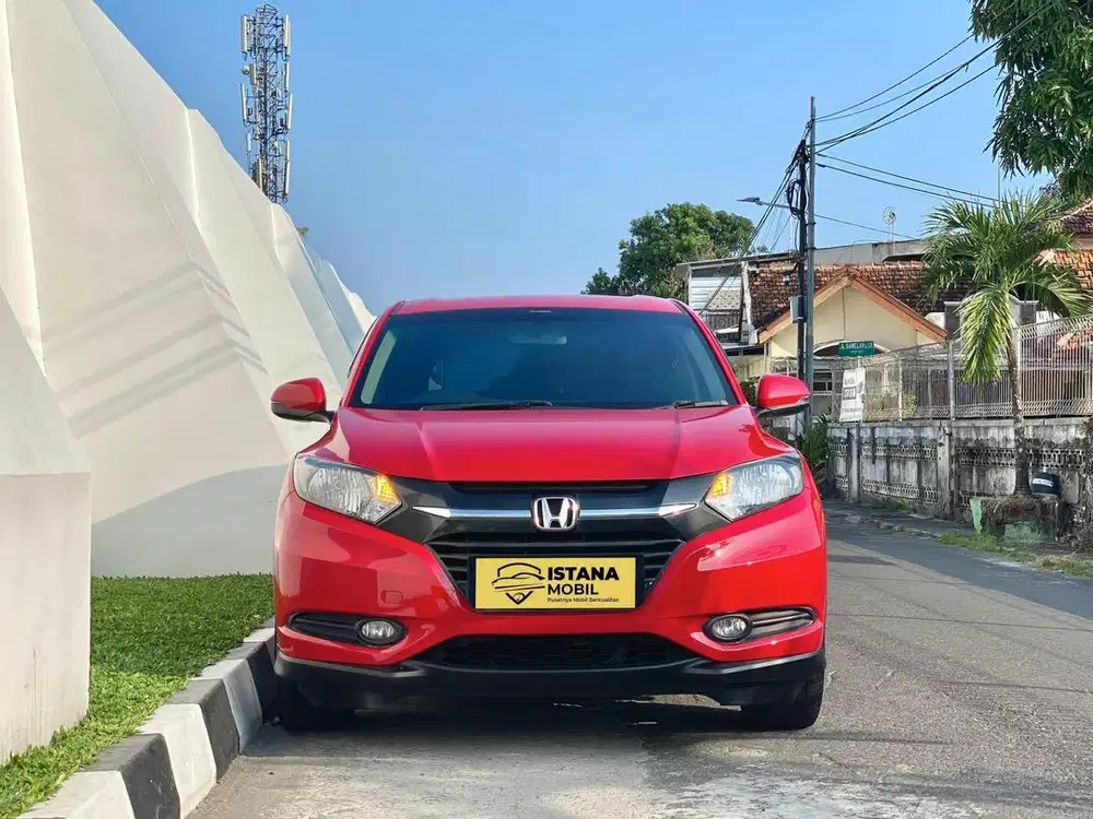MEWAH! HONDA HRV E 1.5 CVT AUTOMATIC 2015 AT MT S SE MANUAL MERAH 2016
