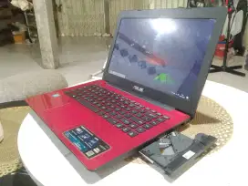 Laptop Asus X453M Intel 2.2Ghz Ram 8Gb Hdd 500Gb Slim Desain