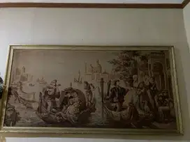Dijual lukisan bahan strimin vintage