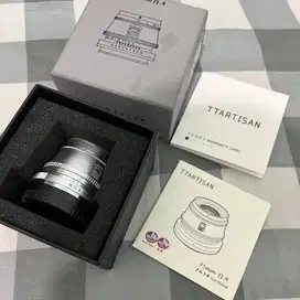 Lensa TTARTISAN 35mm for Fujifilm *Second Like New*