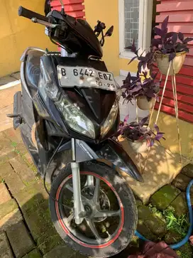Honda Vario 110 Karbu Hitam CBS istimewa