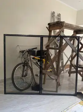 Set tralis pintu, jendela, ram, pagar besi