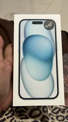 Iphone 15 blue 128 masih segel