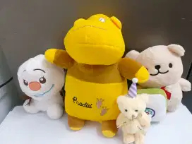 Boneka lucu 4 macam 1 kecil