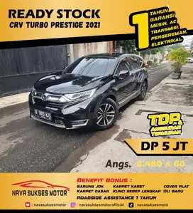 TDP 5 JUTA - CRV TURBO PRESTIGE 2021