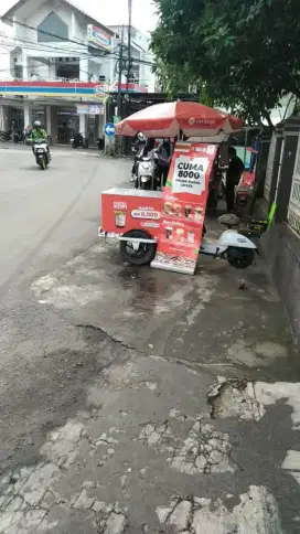 Jualan kopi keliling