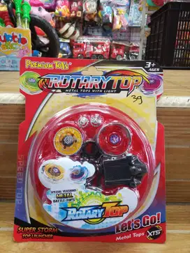 mainan anak gangsing arena rotary top