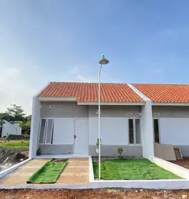 Rumah subsidi minimalist cicilan ringan lokasi 10 menit dari KITB Bata