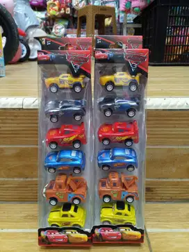 mainan anak mobil cars isi 6