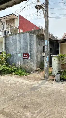 Dijual tanah dan bangunan setengah jadi, Cibarusah
