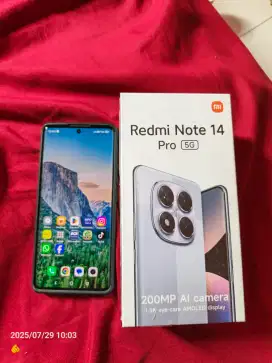 Xiaomi Redmi Note 14 Pro 5G Garansi Samapi Juni 2026