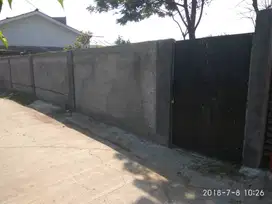 Disewakan tanah kosong berpagar dgn LT 500 m2.