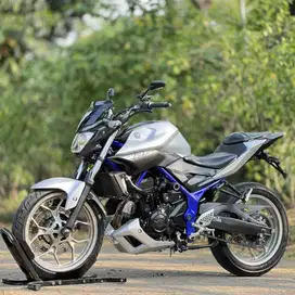 YAMAHA MT25 OLD SILVER 2016 PAJAK PANJANG KAYAK BARU