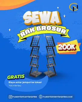 PENYEDIAAN RAK BROSUR MEDAN
