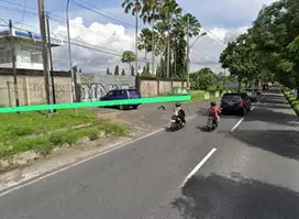 Tanah Bonus Gudang Tepi jalan Di Mungkid Magelang Dekat Borobudur