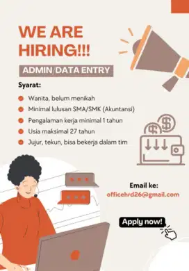 Admin Data Entry