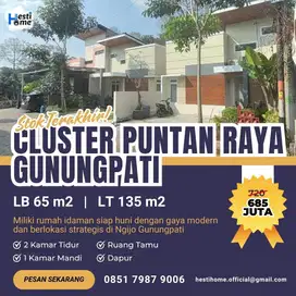 Stok Tinggal 1! Rumah Siap Huni Gunungpati Diskon & Garansi Sewa Inves