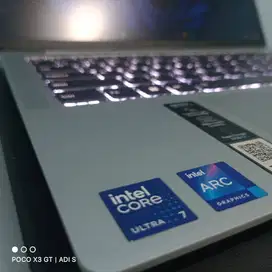 Lenovo Ideapad slim 5i Intel Ultra 7, RAM 16GB, Laptop Kencang Tipis!