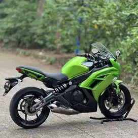 KEREN ABIS! KAWASAKI NINJA 650 ER6F HIJAU 2012 KM 15K SIAP GAS