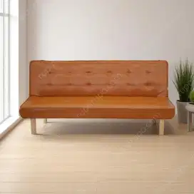 Sofa bed kulit Leticia