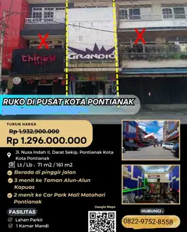 jual murah ruko