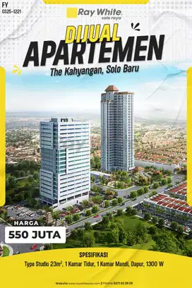 The Kahyangan Apartemen Strategis Murah di Solo Baru