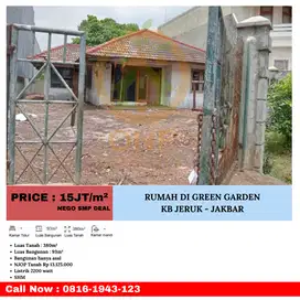 Rumah di Green Garden, Kedoya Utara, Kebon Jeruk - Jakarta Barat