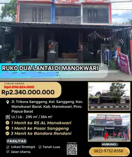 jual murah ruko