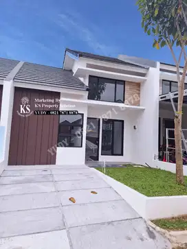 Rumah Baru Cluster The Breeze, Tipe Arnica Citra Grand City CGC Palemb