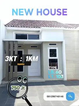 Rumah siap huni harga terjangkau bebas biaya KPR