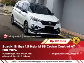 [ LOW KM ] Suzuki Ertiga 1.5 Hybrid Cruise Control AT Putih 2024/2025