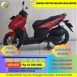 HONDA NEW VARIO 160 CBS 2025 CASH/KREDIT KM LOW SIAP GASSS